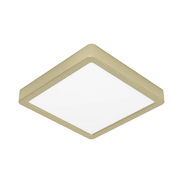 LED-Anbaupanel Fueva 5 IP20 830 messing 21x21cm günstig online kaufen
