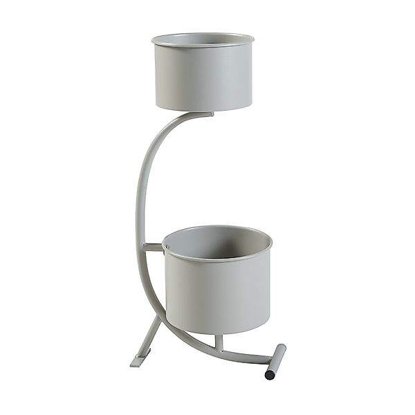 en.casa Blumenständer, »Almelo« mit Pflanzentöpfen 63x29x21cm günstig online kaufen