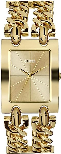 Guess Quarzuhr HEAVY METAL W1117L2, Armbanduhr, Damenuhr, Armband Kettengli günstig online kaufen