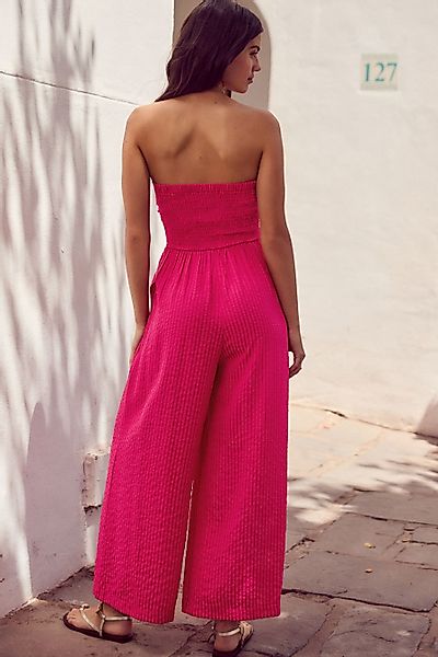 Next Jumpsuit Bandeau-Jumpsuit aus Seersucker (1-tlg) günstig online kaufen