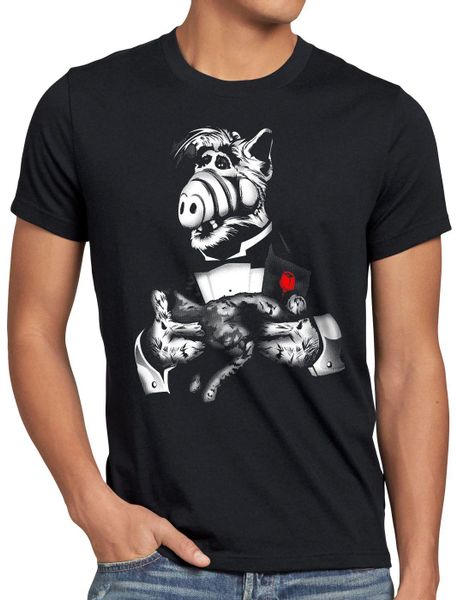 style3 T-Shirt Katzenliebhaber alf der außerirdische günstig online kaufen