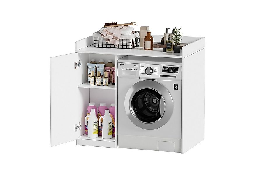 TWSOUL Waschmaschinenumbauschrank mit Stauraum für Waschmaschine oder Wäsch günstig online kaufen