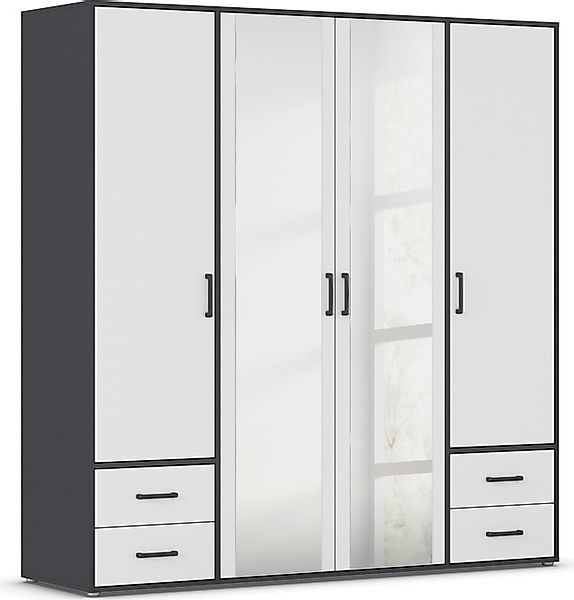 rauch Drehtürenschrank »Kleiderschrank Schrank Garderobe Wäscheschrank VOYA günstig online kaufen
