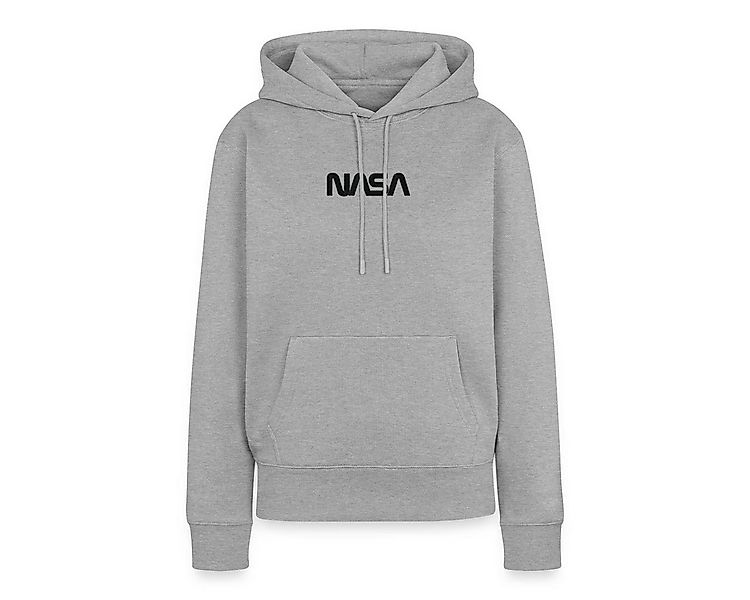 Spreadshirt Hoodie NASA Logo Schwarz Stick Damen Premium Hoodie (1-tlg) günstig online kaufen