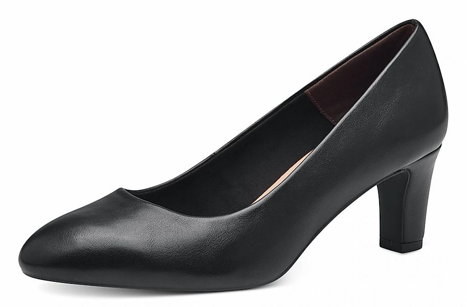 Tamaris Stiefelette, Blockabsatz, Partystiefelette in veganer Verarbeitung günstig online kaufen