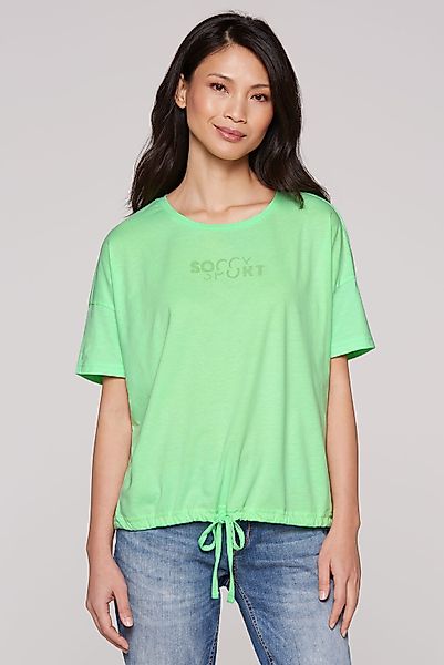 SOCCX Rundhalsshirt, mit Baumwolle günstig online kaufen