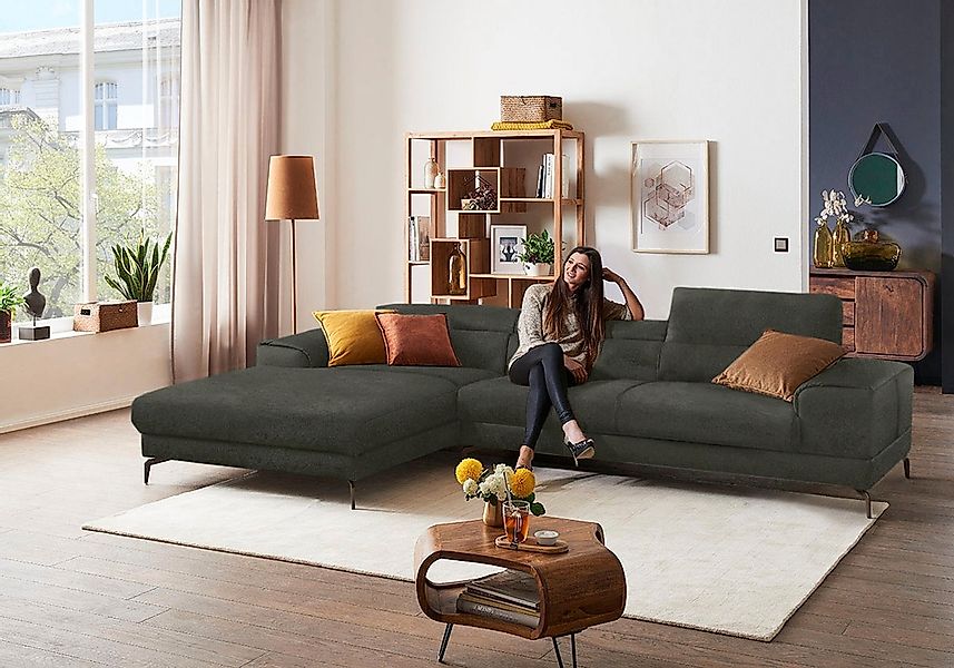 W.SCHILLIG Ecksofa "piedroo, Designsofa mit tollem Sitzkomfort, bequem und günstig online kaufen