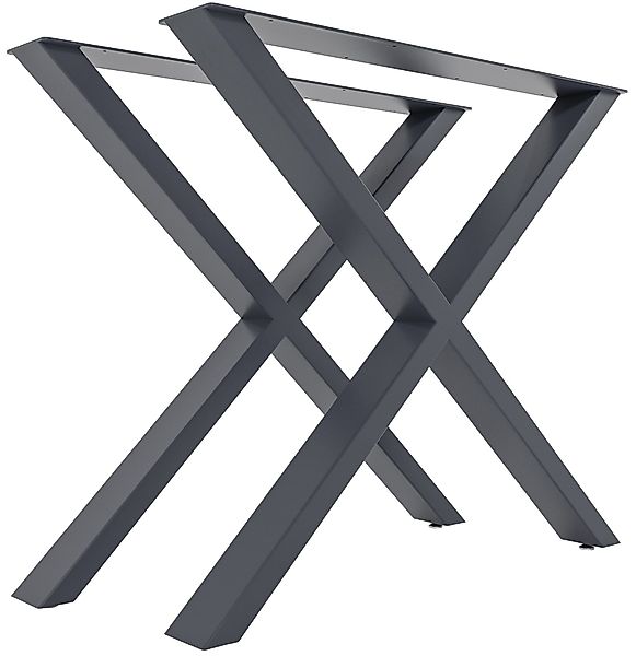 CLP Schreibtisch Tischbeine Swift, Vierkantprofil, Metall, günstig online kaufen