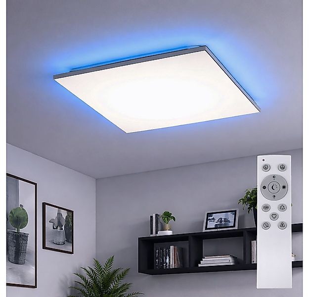 JUST LIGHT LED Deckenleuchte, LED-Leuchtmittel fest verbaut, Kaltweiß, Warm günstig online kaufen