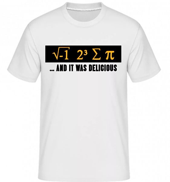 Delicious Mathematics · Shirtinator Männer T-Shirt günstig online kaufen