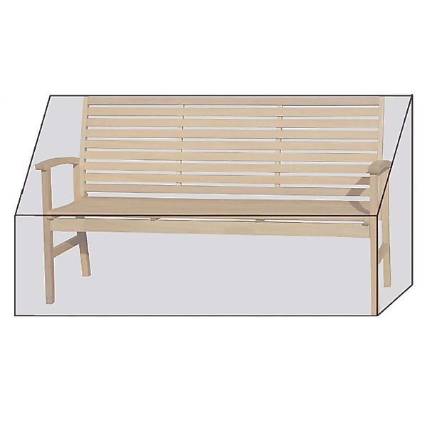 Grasekamp Gartenmöbel-Schutzhülle Black Premium Gartenbankhülle 160x60x85cm günstig online kaufen