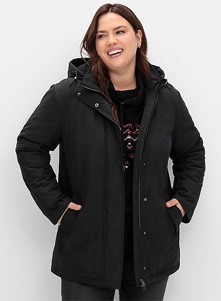 Sheego Parka, mit Kapuze günstig online kaufen