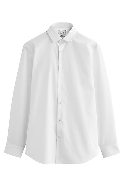 Next Langarmhemd Pflegeleichtes Slim Fit Hemd günstig online kaufen