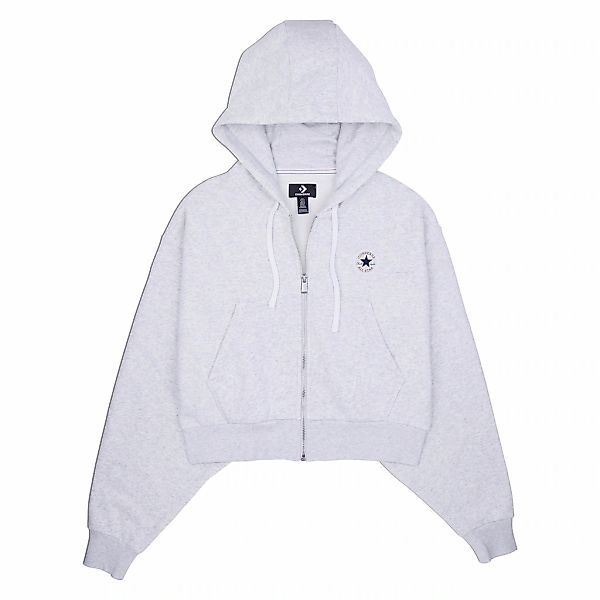 Converse Sweatjacke "WOMENS CONVERSE RETRO FULL-ZIP HOODIE", 1 Stk. cropped günstig online kaufen