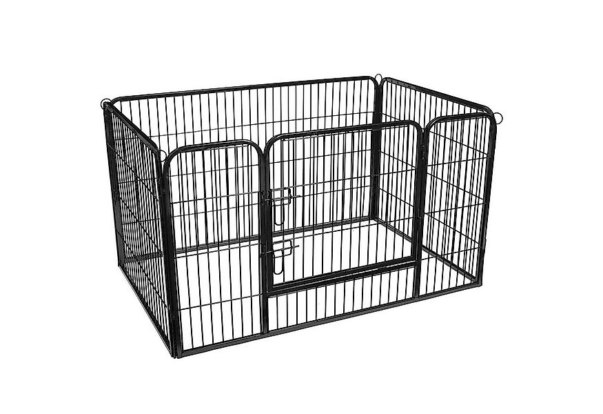 FEANDREA Freigehege, Welpenauslauf, Hundezaun, Hundelaufstall, 122x80x70cm günstig online kaufen