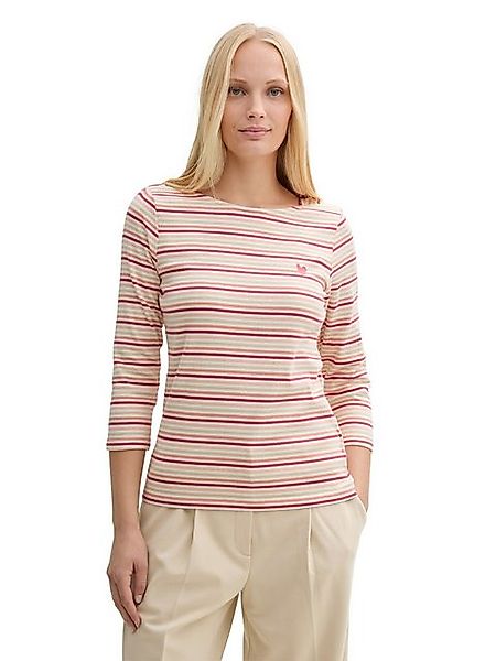 TOM TAILOR 3/4-Arm-Shirt (1-tlg) Plain/ohne Details günstig online kaufen