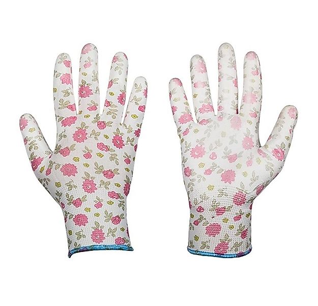 GarPet Gartenhandschuhe PU Handschuhe Damen Frauen bunt Garten Arbeits Gr 6 günstig online kaufen