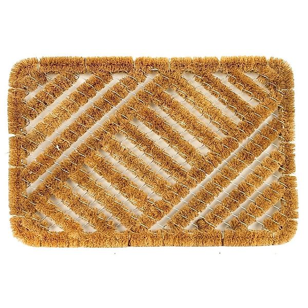 Lex Schmutzfangmatte Fußmatte Türmatte Kokos Metall Fußabtreter Schmutzmatt günstig online kaufen