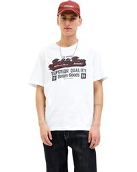 Jack & Jones Print-Shirt stilvolle Slim-Fit günstig online kaufen