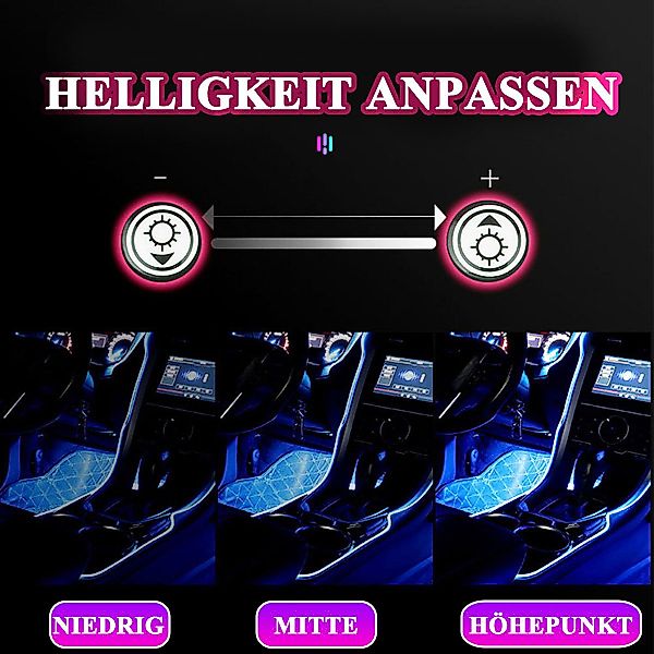 DOPWii LED Dekolicht LED-Auto-Innenraumbeleuchtung mit App-Steuerung,7 günstig online kaufen