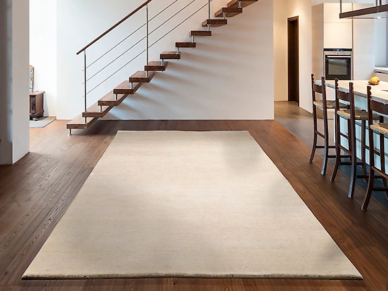 OCI DIE TEPPICHMARKE Wollteppich »ESEMPIO UNI MELANGE«, rechteckig, 18 mm H günstig online kaufen