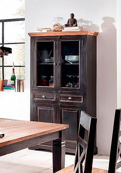 SIT Vitrine "Corsica", Höhe 180 cm, Shabby Chic, Vintage günstig online kaufen