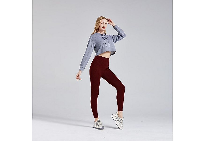 TEXEMP Thermoleggings 4er Pack Damen Thermo Leggings Hose Winter Warm Innen günstig online kaufen