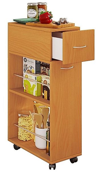 VCM Küchenwagen Nische Küchenwagen Sevierwagen Tusal Schublade günstig online kaufen