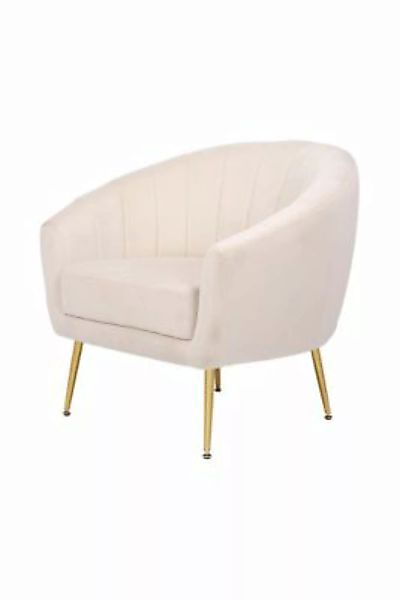 Kayoom Sessel Sessel / Sofa Doreen 125 Creme creme günstig online kaufen