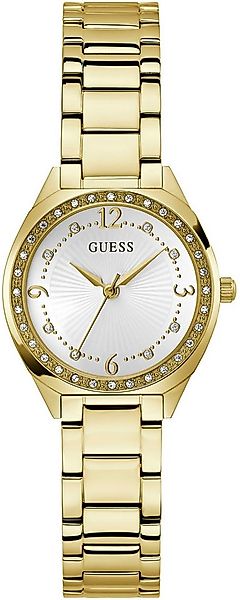 Guess Quarzuhr CHARLOTTE GW0767L2, Armbanduhr, Damenuhr, Edelstahlarmband, günstig online kaufen