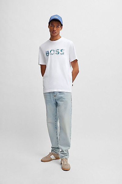 BOSS T-shirt Bossocean Weiß - Größe XXL günstig online kaufen