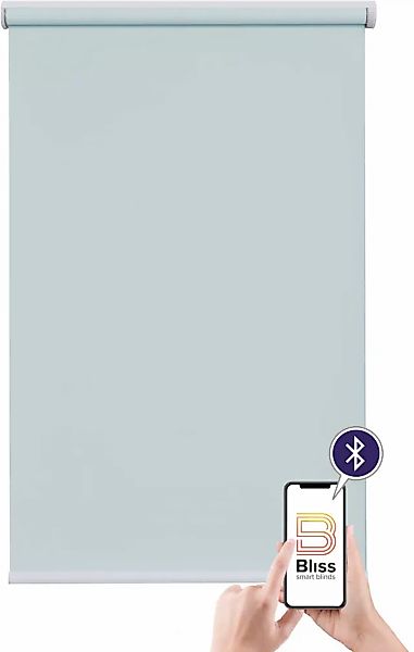 sunlines Elektrisches Rollo »Akkurollo Upcycling appgesteuert, blickdicht, günstig online kaufen