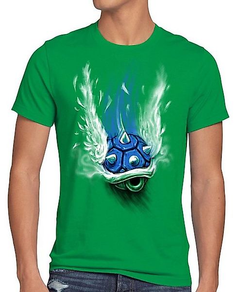 style3 T-Shirt Blauer Panzer kart videospiel konsole mario kart n64 switch günstig online kaufen