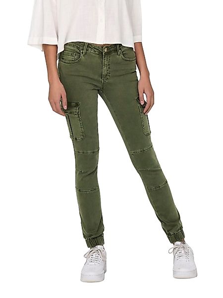 Only Damen Cargo Jeans ONLMISSOURI REG ANK LIFE - Slim Fit günstig online kaufen