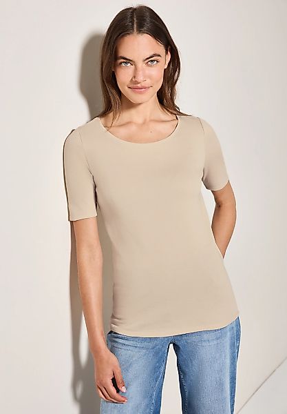 Cecil T-Shirt "Style Lena", mit klassischem Rundhalsausschnitt günstig online kaufen