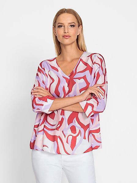 heine Klassische Bluse Druckbluse günstig online kaufen