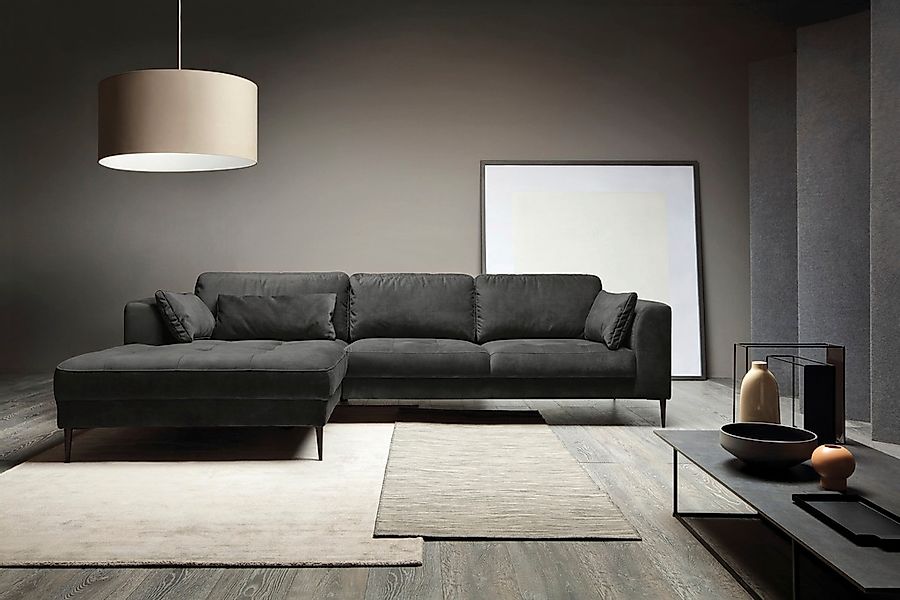TRENDMANUFAKTUR Ecksofa "Luzi, wahlweise mit Schlaffunktion & Bettkasten. O günstig online kaufen
