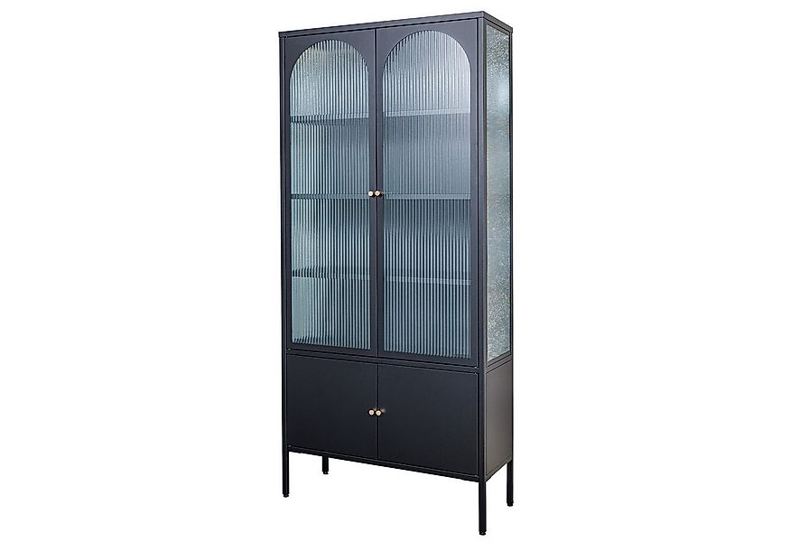 riess-ambiente Vitrine PARIS 180cm schwarz / gold (Einzelartikel, 1-St) Woh günstig online kaufen