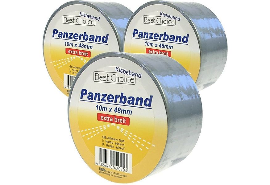 BENSON Klebeband 1- 24 Panzerband Panzertape Gaffa Tape Gewebeband (3-St) K günstig online kaufen