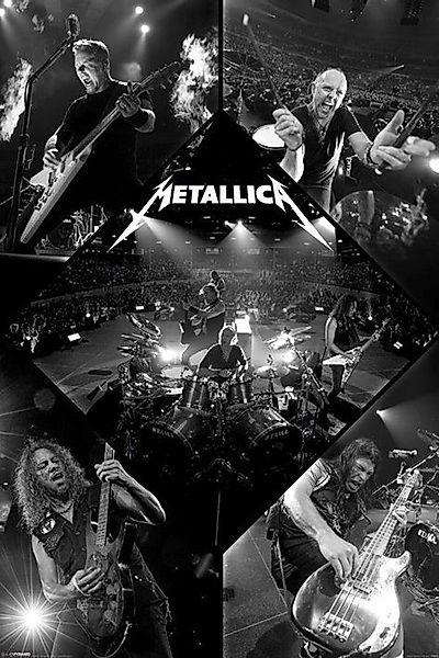 PYRAMID Poster Metallica Poster Live 61 günstig online kaufen