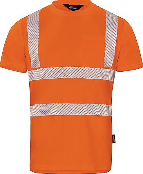 vizwell Warnschutz-Shirt Warnschutz T-Shirt Coolpass Arbeitsshirt günstig online kaufen