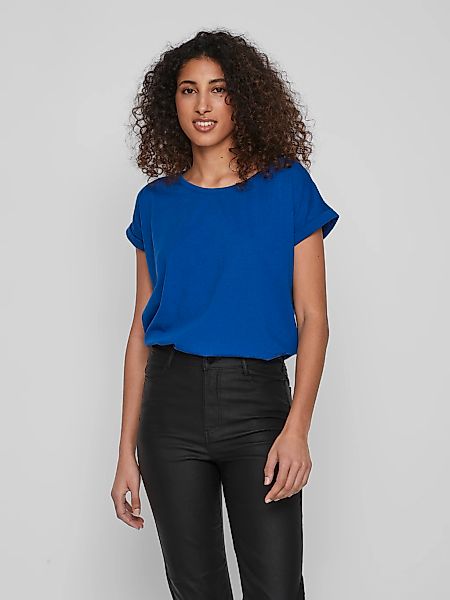 Vila Rundhalsshirt VIDREAMERS NEW PURE T-SHIRT/SU-NOOS Basic Damen-T-Shirt günstig online kaufen