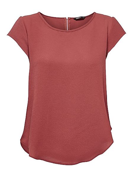 ONLY Kurzarmbluse ONLVIC – feminines Blusenshirt in lockerer Form regular f günstig online kaufen