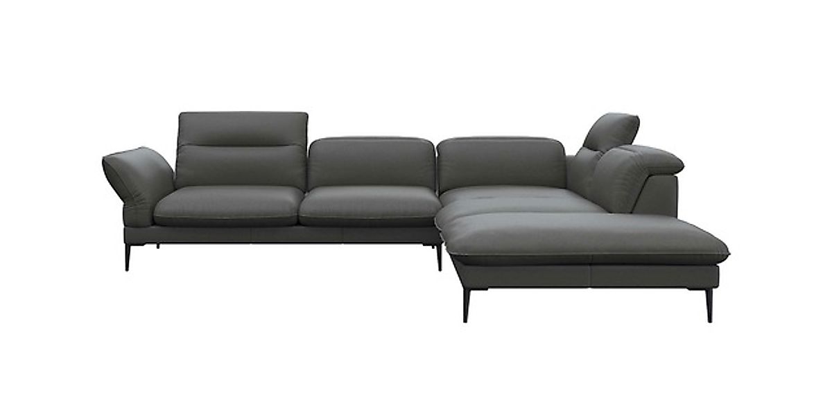 FLEXLUX Ecksofa »Salino, Funktionssofa mit Ottomane, Relaxsofa, Ecksofa«, S günstig online kaufen