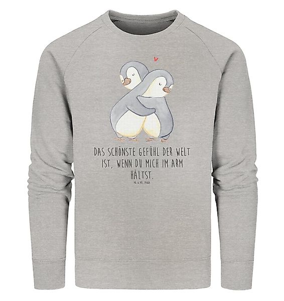 Mr. & Mrs. Panda Longpullover Größe L Pinguine Kuscheln - Heather Grey - Ge günstig online kaufen