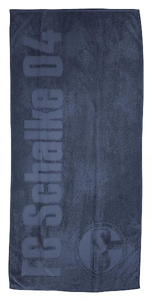 FC Schalke 04 Duschtuch Badetuch geprägt, Stoff (1-St) günstig online kaufen