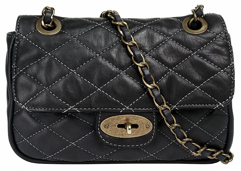 Samantha Look Umhängetasche echt Leder, Made in Italy günstig online kaufen