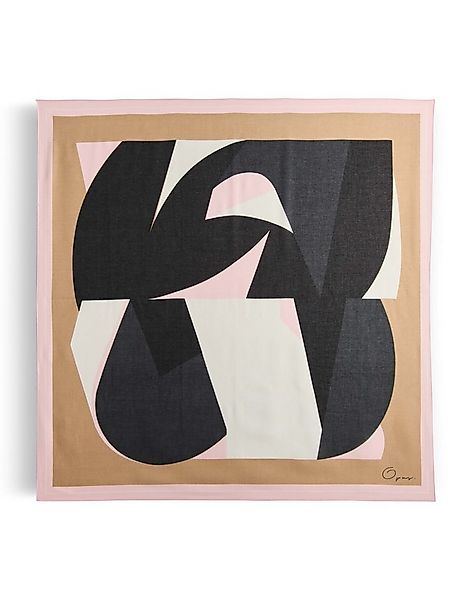 OPUS Halstuch ATIELL gewebt mit kunstvollem Print, one size, weicher Griff günstig online kaufen
