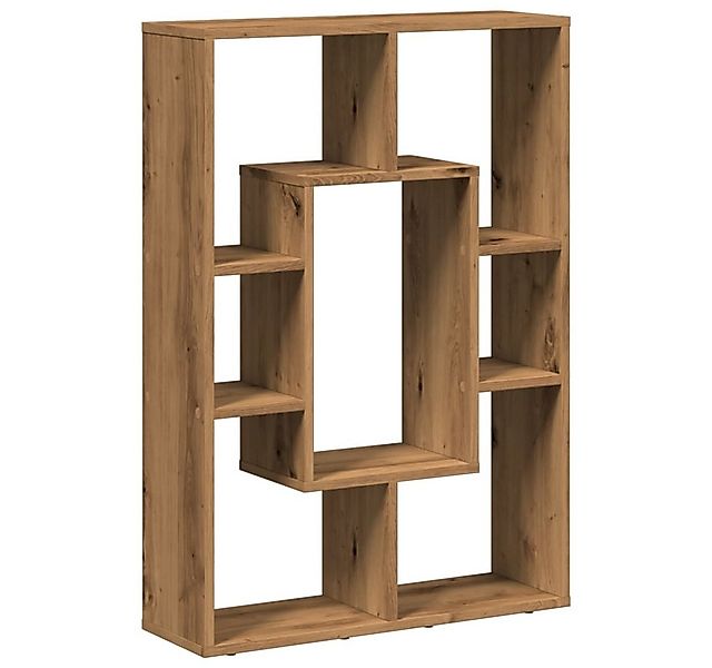 vidaXL Bücherregal Bücherregal Artisan-Eiche 63x20x90 cm Holzwerkstoff, 1-t günstig online kaufen