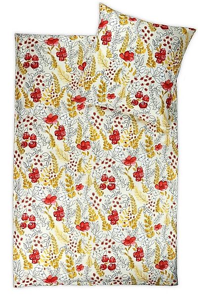 jilda-tex Bettwäsche Kyoto Autumn, Renforcé (Bio-Baumwolle), 2 teilig, mit günstig online kaufen